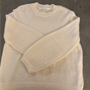 Mohair oversized sweater cream white, never worn